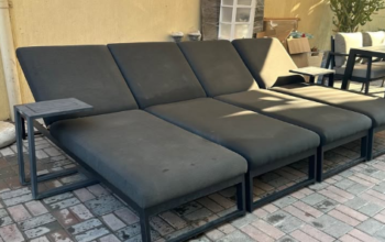 MAZERATTAN SUNLOUNGERS X 4 FOR SALE