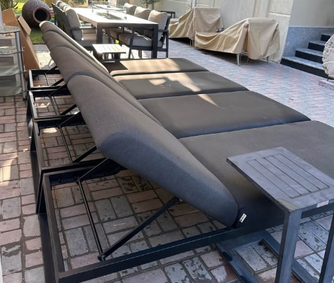 MAZERATTAN SUNLOUNGERS X 4 FOR SALE