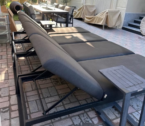 MAZERATTAN SUNLOUNGERS X 4 FOR SALE