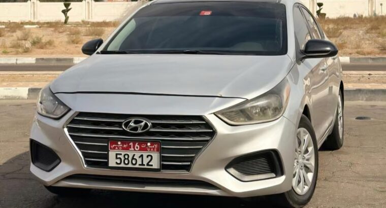 Hyundai Accent 2020 mid option USA imported