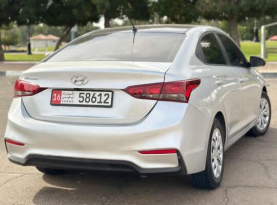 Hyundai Accent 2020 mid option USA imported