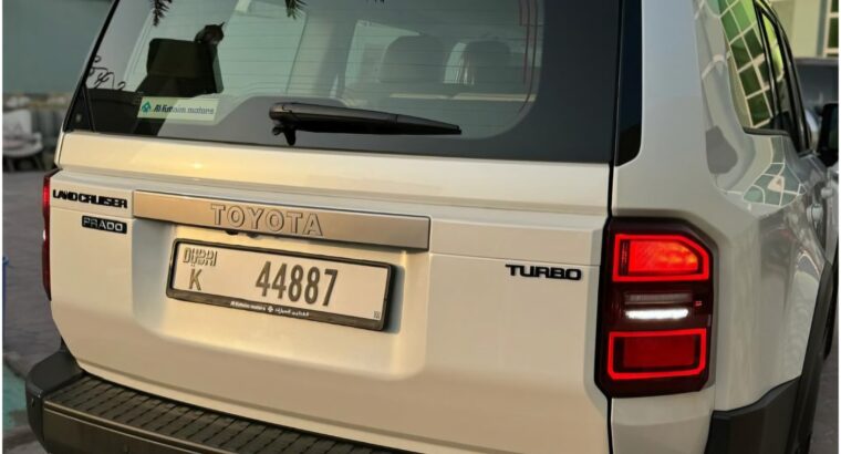 Toyota Prado Turbo 2024 /0km Gcc
