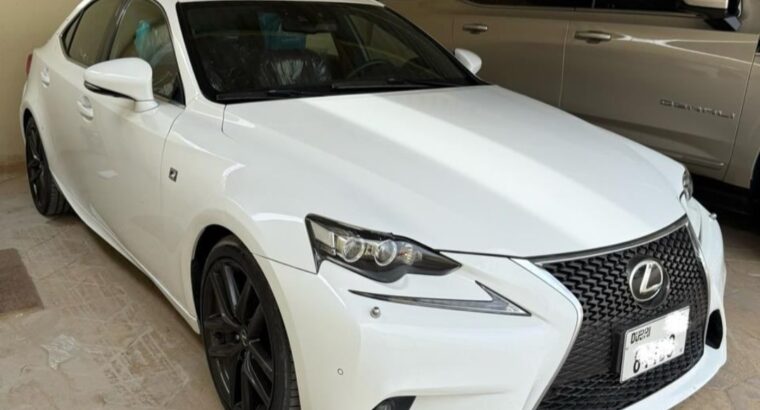 Lexus is350 F sport 2016 Gcc for sale