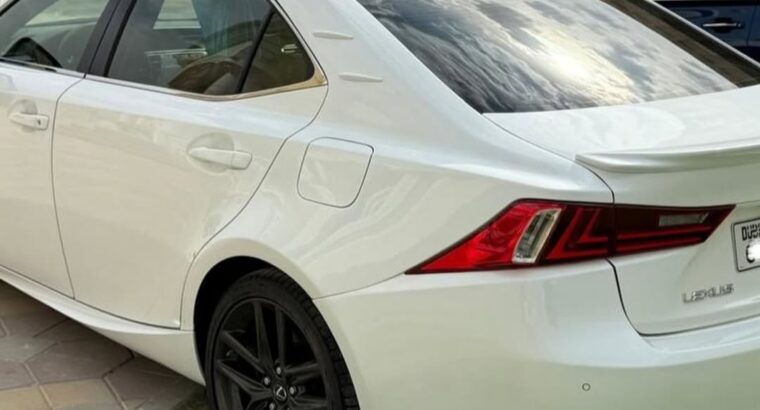 Lexus is350 F sport 2016 Gcc for sale