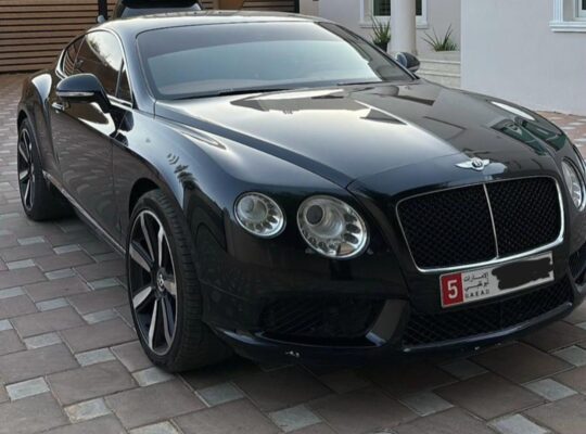 Bentley continental GT 2013 Gcc for sale