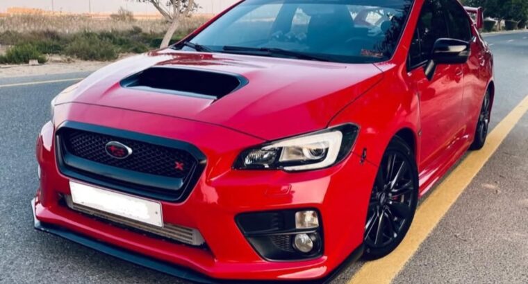 Subaru WRX full option 2015 Gcc for sale