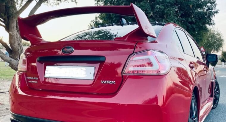 Subaru WRX full option 2015 Gcc for sale