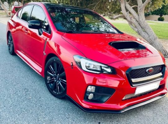 Subaru WRX full option 2015 Gcc for sale