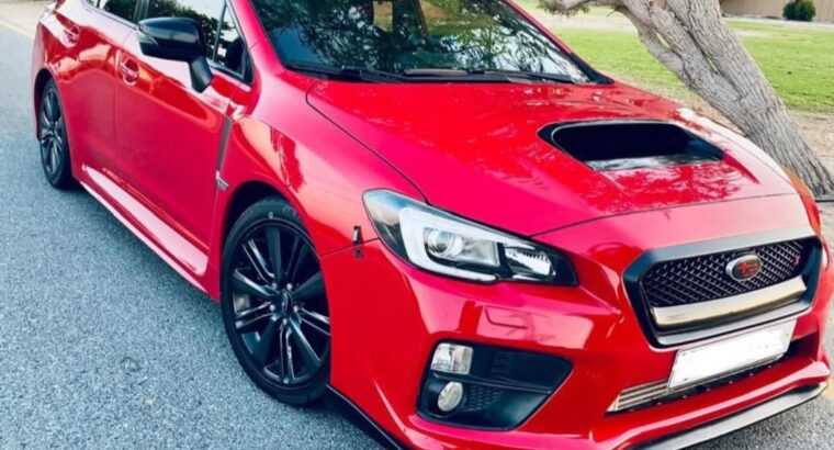 Subaru WRX full option 2015 Gcc for sale