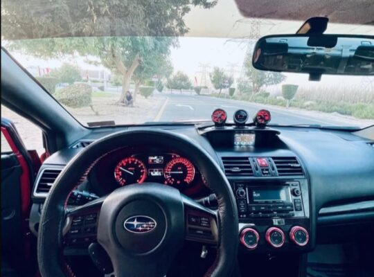 Subaru WRX full option 2015 Gcc for sale