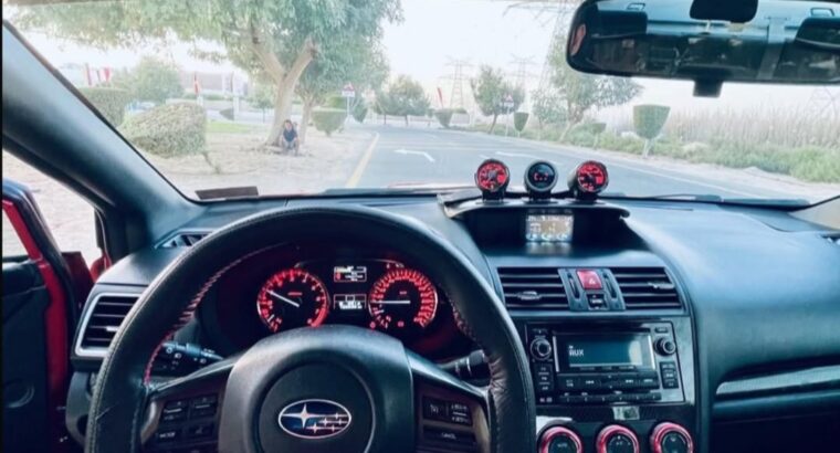 Subaru WRX full option 2015 Gcc for sale