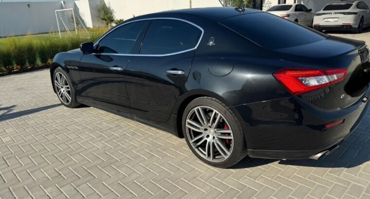 Masarati Ghibli S Q4 full option 2016 Gcc for sale