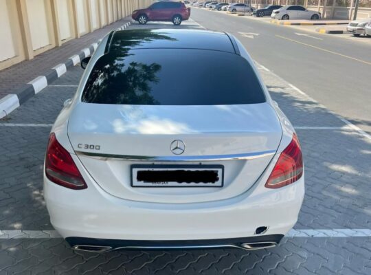 Mercedes C300 full option 2018 USA imported