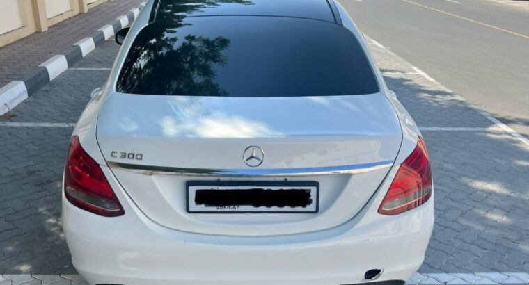 Mercedes C300 full option 2018 USA imported