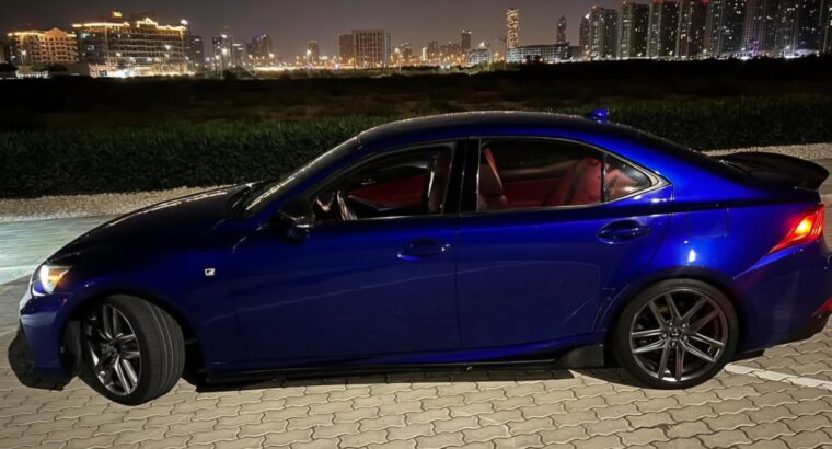 Lexus IS300 F sport 2017 USA imported for sale