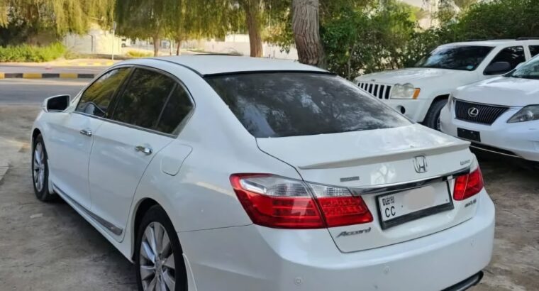 Honda Accord limited 2014 Gcc in perfect condition