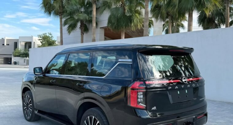 Nissan patrol platinum 2025 Gcc fully loaded