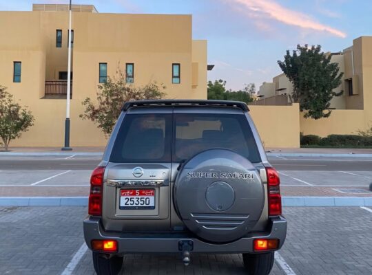 Nissan patrol super safari 2020 Gcc for sale