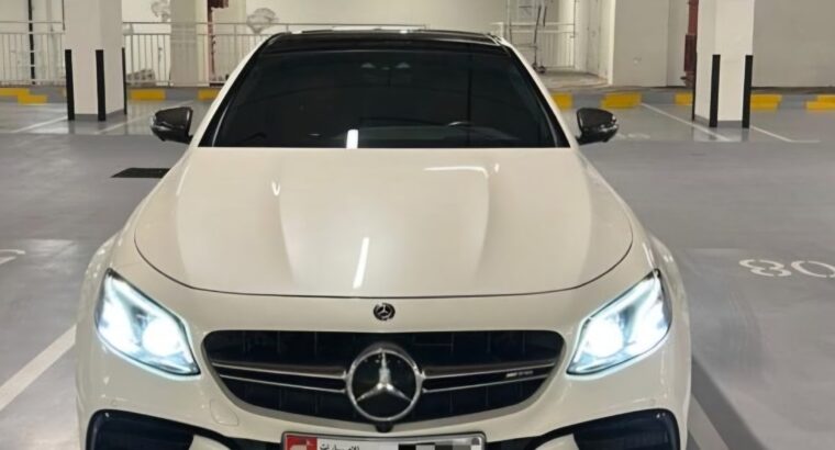 Mercedes E63s 2018 Gcc fully loaded