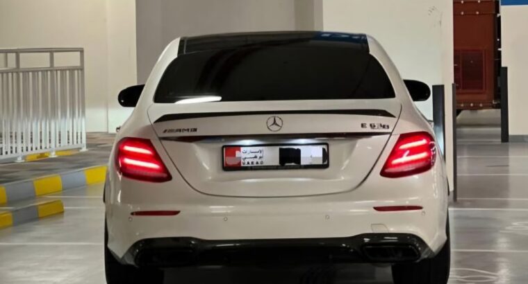 Mercedes E63s 2018 Gcc fully loaded