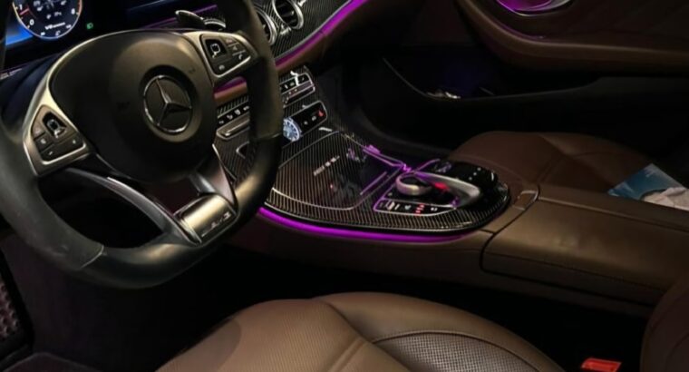 Mercedes E63s 2018 Gcc fully loaded