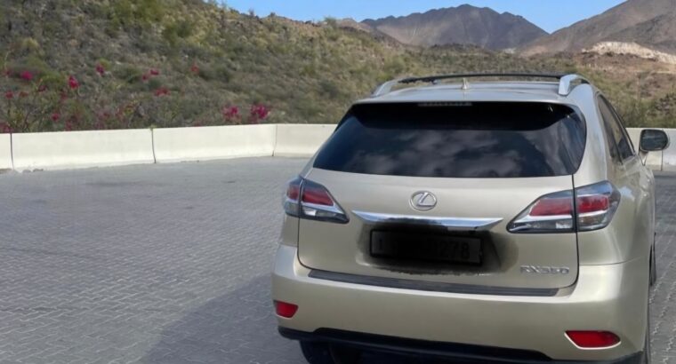 Lexus RX350 full option 2014 USA imported