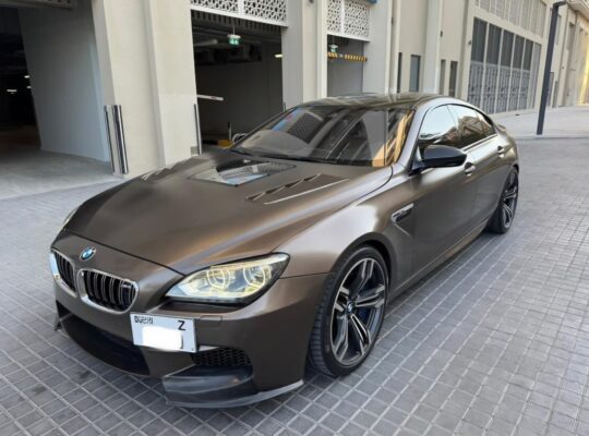 BMW M6 fully loaded 2014 Gcc for sale