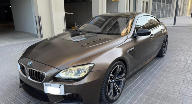 BMW M6 fully loaded 2014 Gcc for sale