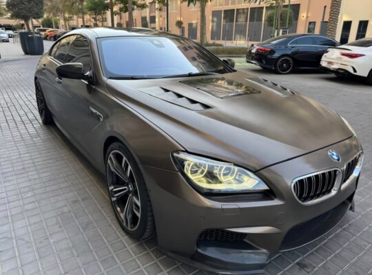 BMW M6 fully loaded 2014 Gcc for sale