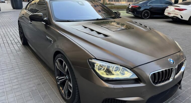 BMW M6 fully loaded 2014 Gcc for sale