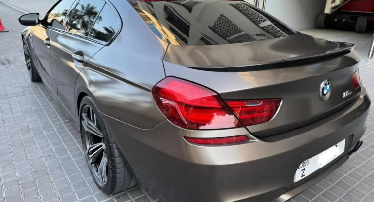 BMW M6 fully loaded 2014 Gcc for sale