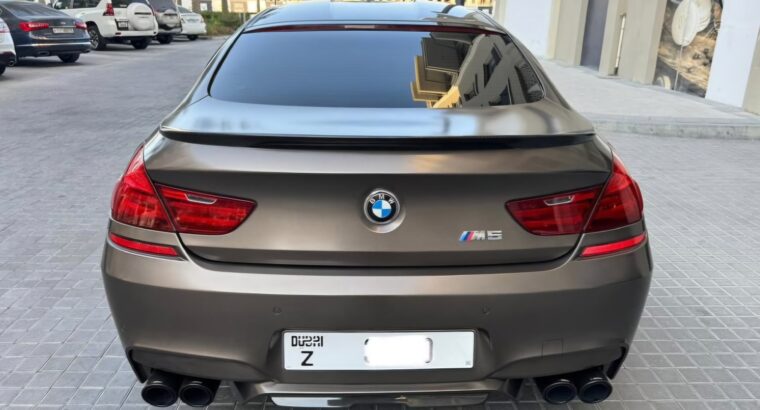 BMW M6 fully loaded 2014 Gcc for sale