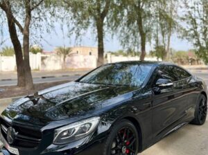 Mercedes S500 coupe 2015 in good condition