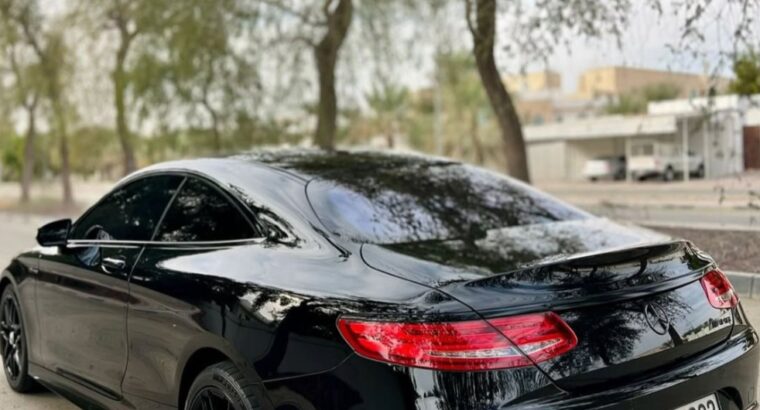 Mercedes S500 coupe 2015 in good condition