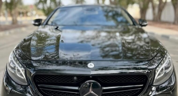 Mercedes S500 coupe 2015 in good condition