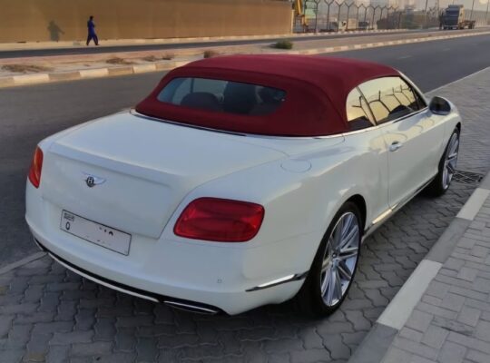 Bentley Continental GT-C 2012 Gcc full option