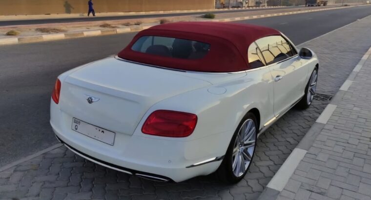 Bentley Continental GT-C 2012 Gcc full option