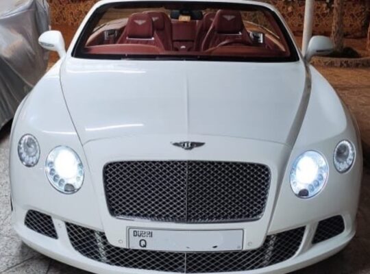 Bentley Continental GT-C 2012 Gcc full option