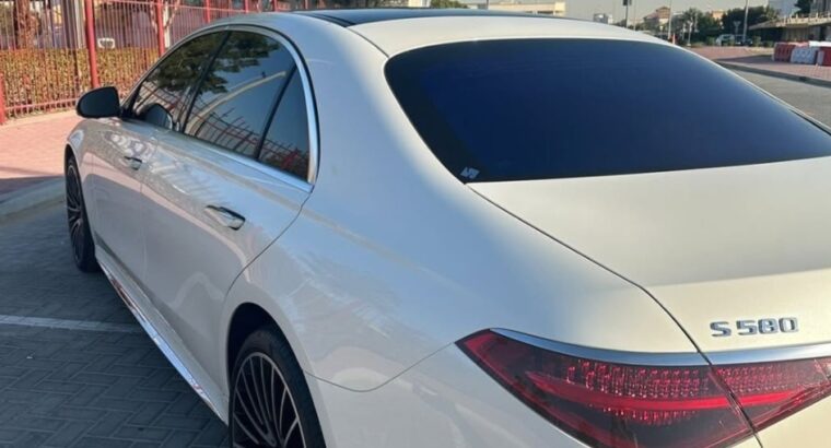 Mercedes S580 full option 4matic Gcc 2022