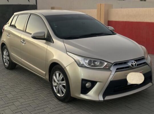 Toyota Yaris 2017 Hatchback Gcc for sale