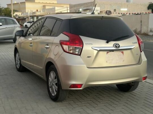 Toyota Yaris 2017 Hatchback Gcc for sale