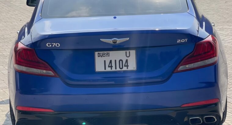 Hyundai Genesis G70 2.0 full option 2021 imported