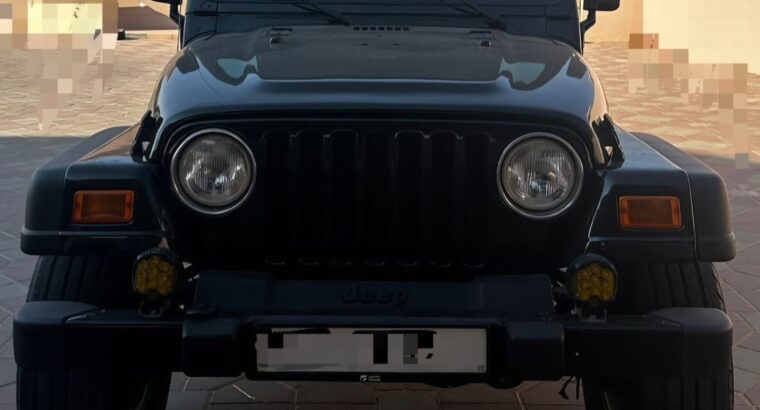 Jeep wrangler coupe 2002 Gcc for sale