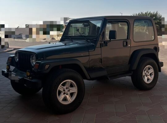 Jeep wrangler coupe 2002 Gcc for sale