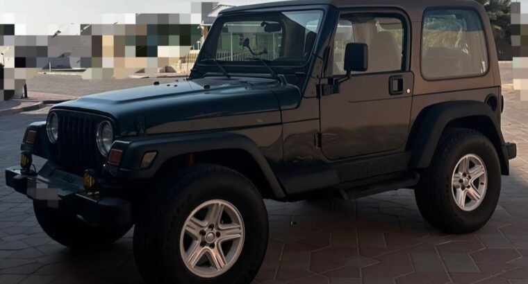 Jeep wrangler coupe 2002 Gcc for sale