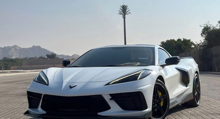 Chevrolet Corvette c8 fully loaded 2021 Gcc