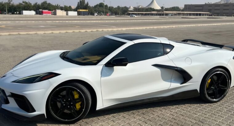 Chevrolet Corvette c8 fully loaded 2021 Gcc