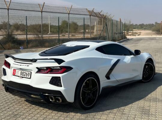 Chevrolet Corvette c8 fully loaded 2021 Gcc