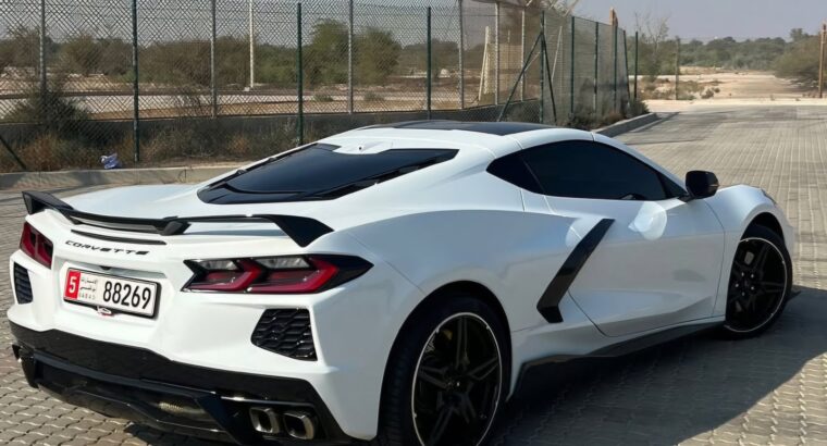 Chevrolet Corvette c8 fully loaded 2021 Gcc