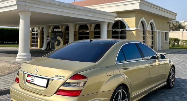 Mercedes S63 AMG 2008 Gcc fully loaded